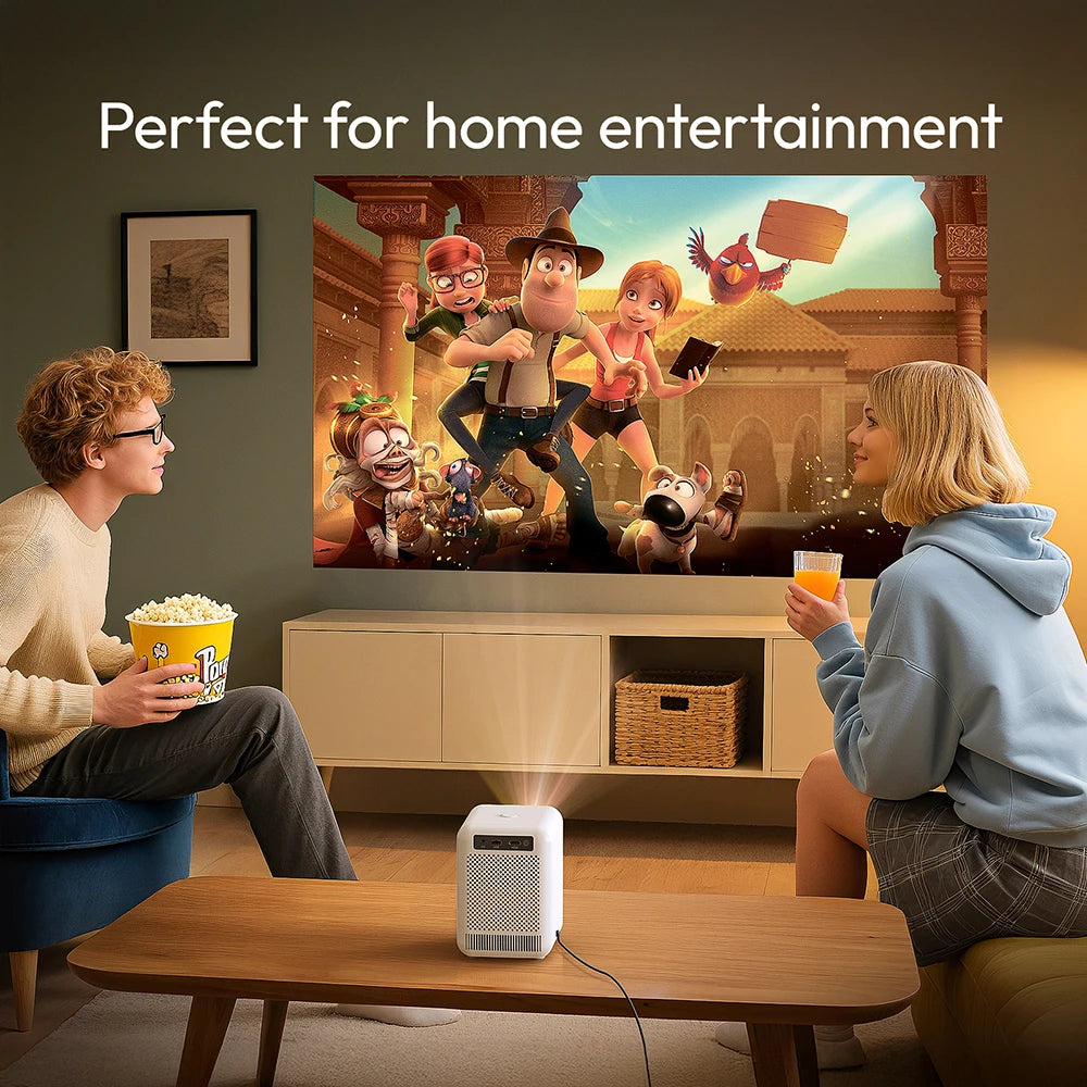 Home Theater Projector 4K 1080P Smartphone Cinema