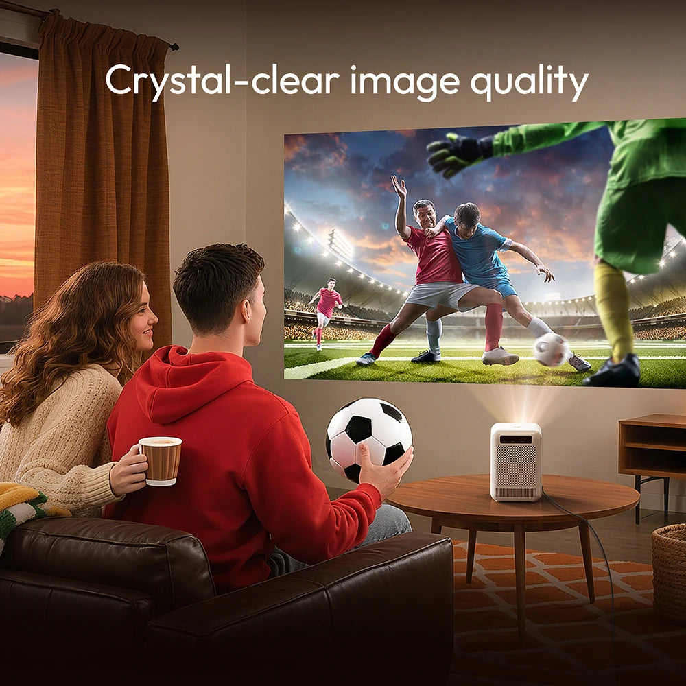  Home Theater Projector 4K 1080P Smartphone Cinema