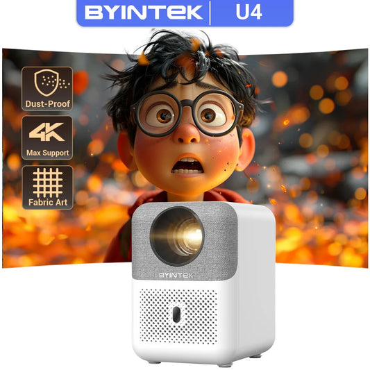  Home Theater Projector 4K 1080P Smartphone Cinema