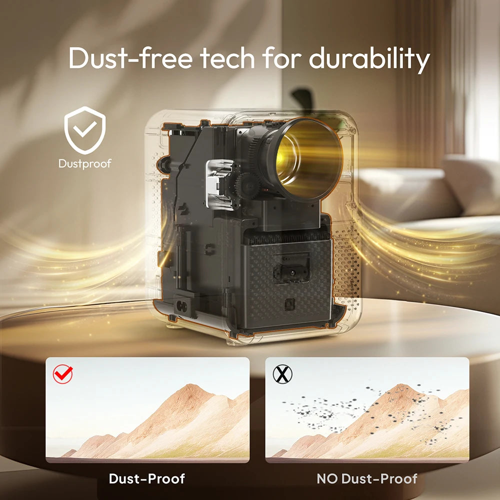  Home Theater Projector 4K 1080P Smartphone Cinema