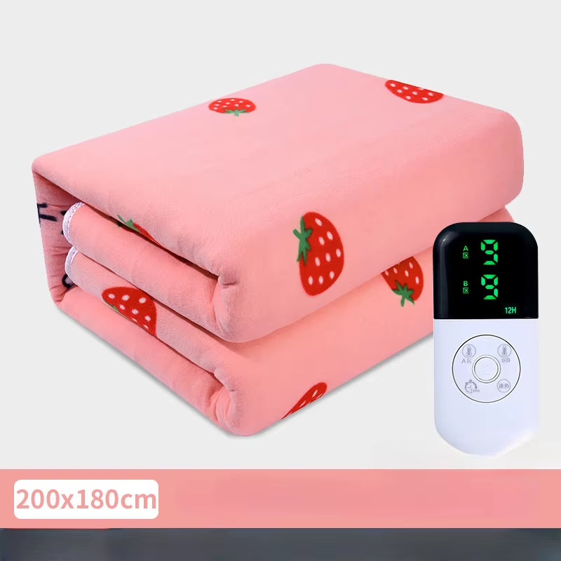 Warm Bed Heater Electric Heated Blanket 220V Electric Blanket Manta Electrica Heating Blanket Carpets Heated Mat